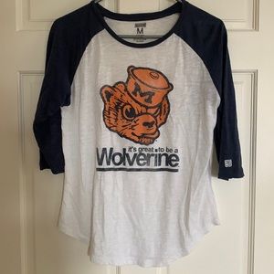 American eagle University of Michigan shirt